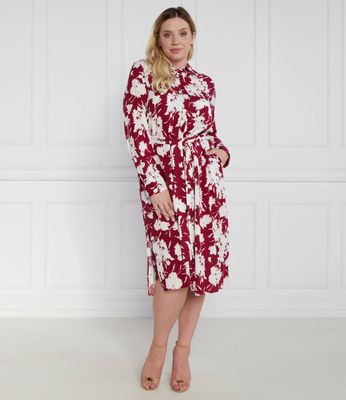 Sukienka prosta Persona by Marina Rinaldi ze sklepu: Gomez Fashion Store w kategorii: Sukienki - zdjęcie 874714-BD9-10338_SO231W000004093