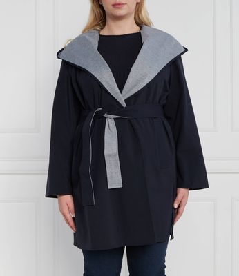 Płaszcz damski Persona by Marina Rinaldi ze sklepu: Gomez Fashion Store w kategorii: Płaszcze damskie - zdjęcie 874714-BD9-10338_SO231W000008058
