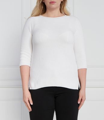 Sweter damski zimowy Persona by Marina Rinaldi ze sklepu: Gomez Fashion Store w kategorii: Swetry damskie - zdjęcie 874714-BD9-10338_SO231W000016002