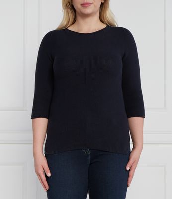 Sweter damski casual Persona by Marina Rinaldi ze sklepu: Gomez Fashion Store w kategorii: Swetry damskie - zdjęcie 874714-BD9-10338_SO231W000016058