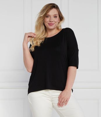 Bluzka damska casual na wiosnę Persona by Marina Rinaldi ze sklepu: Gomez Fashion Store w kategorii: Bluzki damskie - zdjęcie 874714-BD9-10338_SO231W000020074