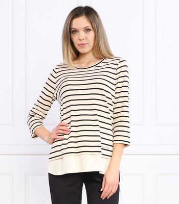 Marc Cain - Bluzka damska casual ze sklepu: Gomez Fashion Store w kategorii: Bluzki damskie - zdjęcie 874714-BD9-10338_CR231W000037131