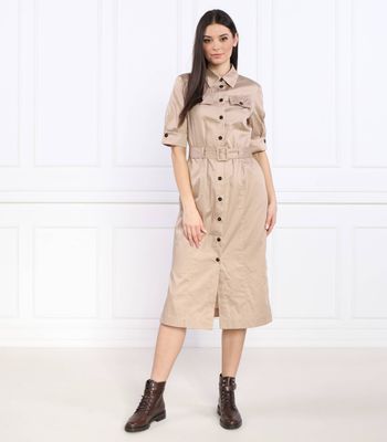 Marc Cain - Sukienka szmizjerka ze sklepu: Gomez Fashion Store w kategorii: Sukienki - zdjęcie 874714-BD9-10338_CR231W000056615