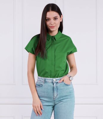 Koszula damska na wiosnę casual Marc Cain ze sklepu: Gomez Fashion Store w kategorii: Koszule damskie - zdjęcie 874714-BD9-10338_CR231W000068544