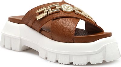 Klapki damskie Pollini ze sklepu: Gomez Fashion Store w kategorii: Klapki damskie - zdjęcie 874714-BD9-10338_PO231W000012008