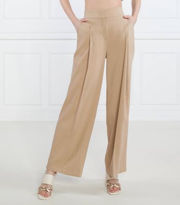 Spodnie damskie na wiosnę retro Marc Cain ze sklepu: Gomez Fashion Store w kategorii: Spodnie damskie - zdjęcie 874714-BD9-10338_CR231W000111616