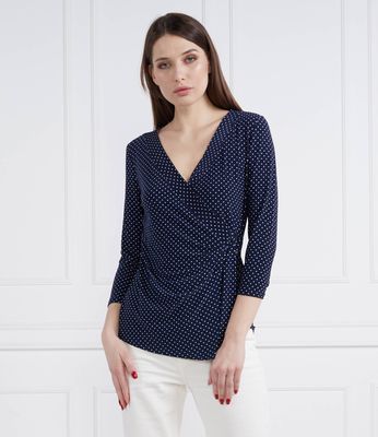 Bluzka damska LAUREN RALPH LAUREN ze sklepu: Gomez Fashion Store w kategorii: Bluzki damskie - zdjęcie 874714-BD9-10338_RL231W000036H18