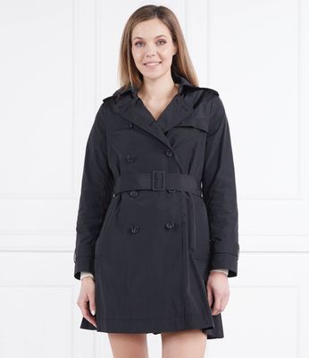 Płaszcz damski Red Valentino ze sklepu: Gomez Fashion Store w kategorii: Płaszcze damskie - zdjęcie 874714-BD9-10338_RV231W000003014