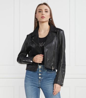 Marc Cain - Kurtka damska casual ze sklepu: Gomez Fashion Store w kategorii: Kurtki damskie - zdjęcie 874714-BD9-10338_CR231W000147900
