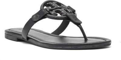 TORY BURCH - Klapki damskie na lato ze sklepu: Gomez Fashion Store w kategorii: Klapki damskie - zdjęcie 874714-BD9-10338_TO231W000054006
