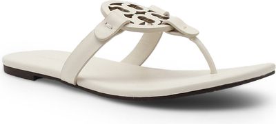 Klapki damskie na lato TORY BURCH ze sklepu: Gomez Fashion Store w kategorii: Klapki damskie - zdjęcie 874714-BD9-10338_TO231W000059104