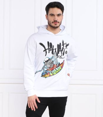 Philipp Plein - Bluza męska młodzieżowa jesienna ze sklepu: Gomez Fashion Store w kategorii: Bluzy męskie - zdjęcie 874714-BD9-10338_PN231M000028001
