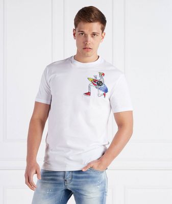 T-shirt męski młodzieżowy Philipp Plein ze sklepu: Gomez Fashion Store w kategorii: T-shirty męskie - zdjęcie 874714-BD9-10338_PN231M000047001