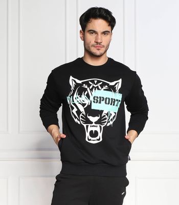 Bluza męska młodzieżowa Plein Sport ze sklepu: Gomez Fashion Store w kategorii: Bluzy męskie - zdjęcie 874714-BD9-10338_PS231M000008029