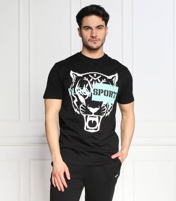T-shirt męski Plein Sport ze sklepu: Gomez Fashion Store w kategorii: T-shirty męskie - zdjęcie 874714-BD9-10338_PS231M000024029