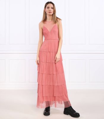 Twinset - Sukienka letnia ze sklepu: Gomez Fashion Store w kategorii: Sukienki - zdjęcie 874714-BD9-10338_TS231W000005627