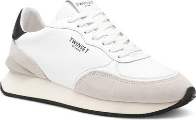 Buty sportowe damskie na wiosnę Twinset ze sklepu: Gomez Fashion Store w kategorii: Buty sportowe damskie - zdjęcie 874714-BD9-10338_TS231W000058464