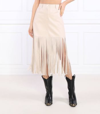 Spódnica na wiosnę Twinset Actitude ze sklepu: Gomez Fashion Store w kategorii: Spódnice - zdjęcie 874714-BD9-10338_TA231W000006640