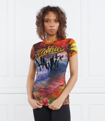 Bluzka damska młodzieżowa Philipp Plein ze sklepu: Gomez Fashion Store w kategorii: Bluzki damskie - zdjęcie 874714-BD9-10338_PN231W000013056