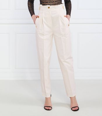 Elisabetta Franchi - Spodnie damskie wiosenne ze sklepu: Gomez Fashion Store w kategorii: Spodnie damskie - zdjęcie 874714-BD9-10338_EF231W000057193