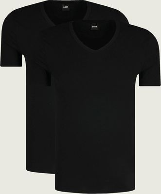 Boss Bodywear - T-shirt męski casualowy ze sklepu: Gomez Fashion Store w kategorii: T-shirty męskie - zdjęcie 874714-BD9-10338_BW225M000108001