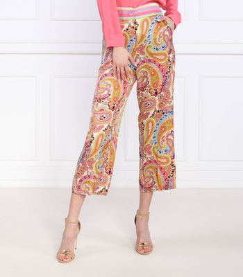 Marella - Spodnie damskie w stylu boho ze sklepu: Gomez Fashion Store w kategorii: Spodnie damskie - zdjęcie 874714-BD9-10338_MA231W000018001