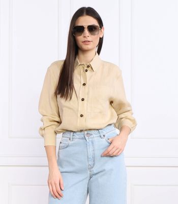 Koszula damska na wiosnę Marella SPORT ze sklepu: Gomez Fashion Store w kategorii: Koszule damskie - zdjęcie 874714-BD9-10338_MR231W000006006