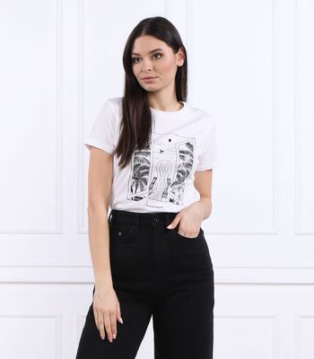 Bluzka damska wiosenna Marella SPORT ze sklepu: Gomez Fashion Store w kategorii: Bluzki damskie - zdjęcie 874714-BD9-10338_MR231W000026003