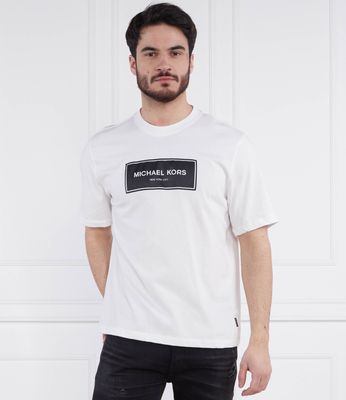T-shirt męski na wiosnę młodzieżowy Michael Kors ze sklepu: Gomez Fashion Store w kategorii: T-shirty męskie - zdjęcie 874714-BD9-10338_MK231M000008100