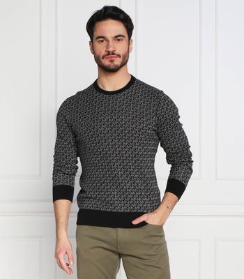 Sweter męski casual Michael Kors ze sklepu: Gomez Fashion Store w kategorii: Swetry męskie - zdjęcie 874714-BD9-10338_MK231M000013001