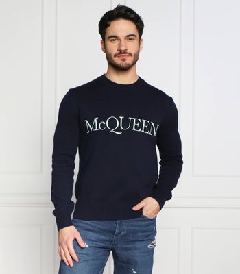 Sweter męski Alexander McQueen ze sklepu: Gomez Fashion Store w kategorii: Swetry męskie - zdjęcie 874714-BD9-10338_AQ231M000016087