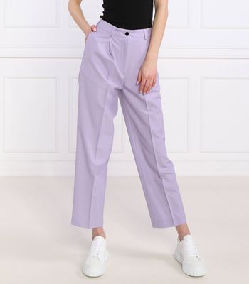 Karl Lagerfeld - Spodnie damskie wiosenne ze sklepu: Gomez Fashion Store w kategorii: Spodnie damskie - zdjęcie 874714-BD9-10338_KL231W000188291