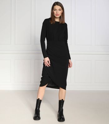 Sukienka na jesień Karl Lagerfeld ze sklepu: Gomez Fashion Store w kategorii: Sukienki - zdjęcie 874714-BD9-10338_KL231W000195666