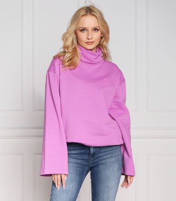 Bluza damska na jesień Karl Lagerfeld ze sklepu: Gomez Fashion Store w kategorii: Bluzy damskie - zdjęcie 874714-BD9-10338_KL231W000217295
