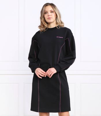 Sukienka prosta Karl Lagerfeld ze sklepu: Gomez Fashion Store w kategorii: Sukienki - zdjęcie 874714-BD9-10338_KL231W000236B03