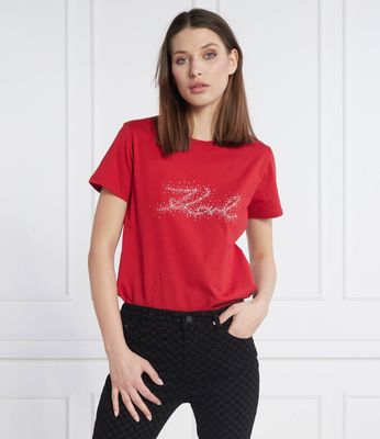 Bluzka damska Karl Lagerfeld ze sklepu: Gomez Fashion Store w kategorii: Bluzki damskie - zdjęcie 874714-BD9-10338_KL231W000237286