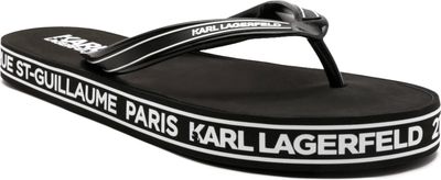 Klapki damskie letnie Karl Lagerfeld ze sklepu: Gomez Fashion Store w kategorii: Klapki damskie - zdjęcie 874714-BD9-10338_KL232W000002018