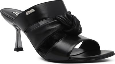 Klapki damskie na lato Karl Lagerfeld ze sklepu: Gomez Fashion Store w kategorii: Klapki damskie - zdjęcie 874714-BD9-10338_KL232W000004000