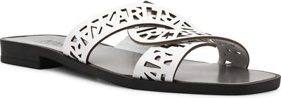 Klapki damskie na lato Karl Lagerfeld ze sklepu: Gomez Fashion Store w kategorii: Klapki damskie - zdjęcie 874714-BD9-10338_KL232W000008011