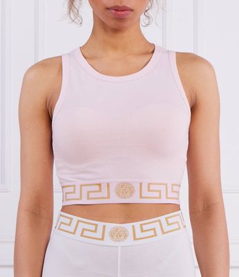 Bluzka damska na lato Versace ze sklepu: Gomez Fashion Store w kategorii: Bluzki damskie - zdjęcie 874714-BD9-10338_VE231W000003048