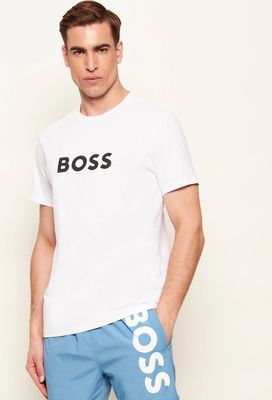 BOSS BLACK - T-shirt męski młodzieżowy ze sklepu: Gomez Fashion Store w kategorii: T-shirty męskie - zdjęcie 874714-BD9-10338_BW232M000093100