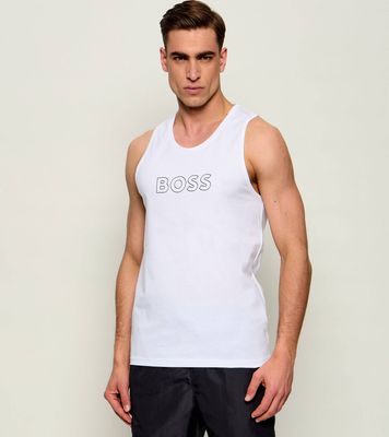 T-shirt męski letni BOSS BLACK ze sklepu: Gomez Fashion Store w kategorii: T-shirty męskie - zdjęcie 874714-BD9-10338_BW232M000095100