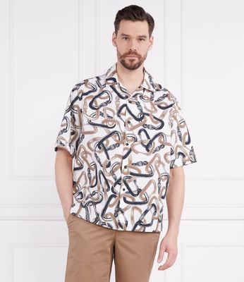 BOSS ORANGE - Koszula męska z klasycznym kołnierzykiem ze sklepu: Gomez Fashion Store w kategorii: Koszule męskie - zdjęcie 874714-BD9-10338_BO232M000014102