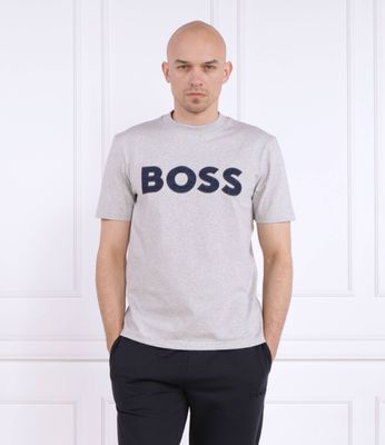 T-shirt męski BOSS ORANGE ze sklepu: Gomez Fashion Store w kategorii: T-shirty męskie - zdjęcie 874714-BD9-10338_BO232M000063071