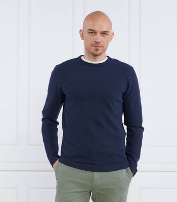 Sweter męski BOSS ORANGE ze sklepu: Gomez Fashion Store w kategorii: Swetry męskie - zdjęcie 874714-BD9-10338_BO232M000065405