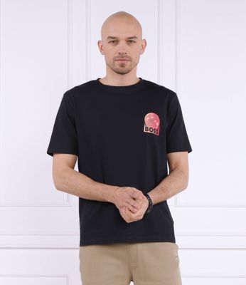 T-shirt męski BOSS ORANGE ze sklepu: Gomez Fashion Store w kategorii: T-shirty męskie - zdjęcie 874714-BD9-10338_BO232M000079404