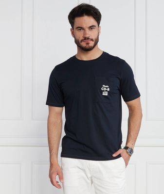 BOSS ORANGE - T-shirt męski na wiosnę ze sklepu: Gomez Fashion Store w kategorii: T-shirty męskie - zdjęcie 874714-BD9-10338_BO232M000082404