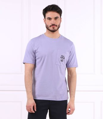 T-shirt męski na wiosnę BOSS ORANGE ze sklepu: Gomez Fashion Store w kategorii: T-shirty męskie - zdjęcie 874714-BD9-10338_BO232M000082538