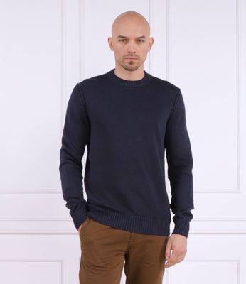 Sweter męski casual BOSS ORANGE ze sklepu: Gomez Fashion Store w kategorii: Swetry męskie - zdjęcie 874714-BD9-10338_BO232M000086404