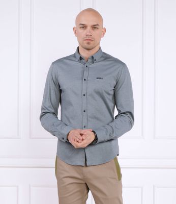 Koszula męska casualowa wiosenna BOSS GREEN ze sklepu: Gomez Fashion Store w kategorii: Koszule męskie - zdjęcie 874714-BD9-10338_BG232M000011412